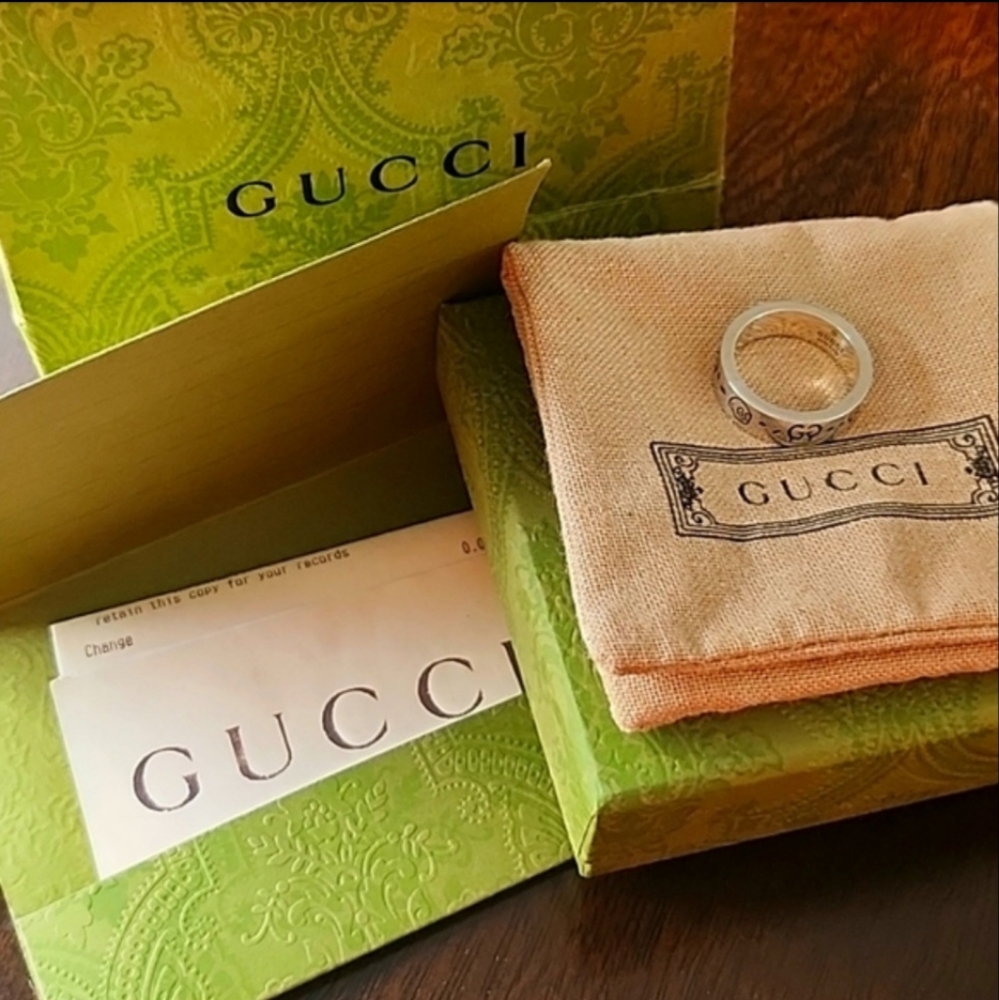 GucciGhost Ring - Silver